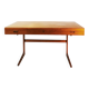 Modernist teak desk, designed by Gorg Petersen, Denmark, 1960s