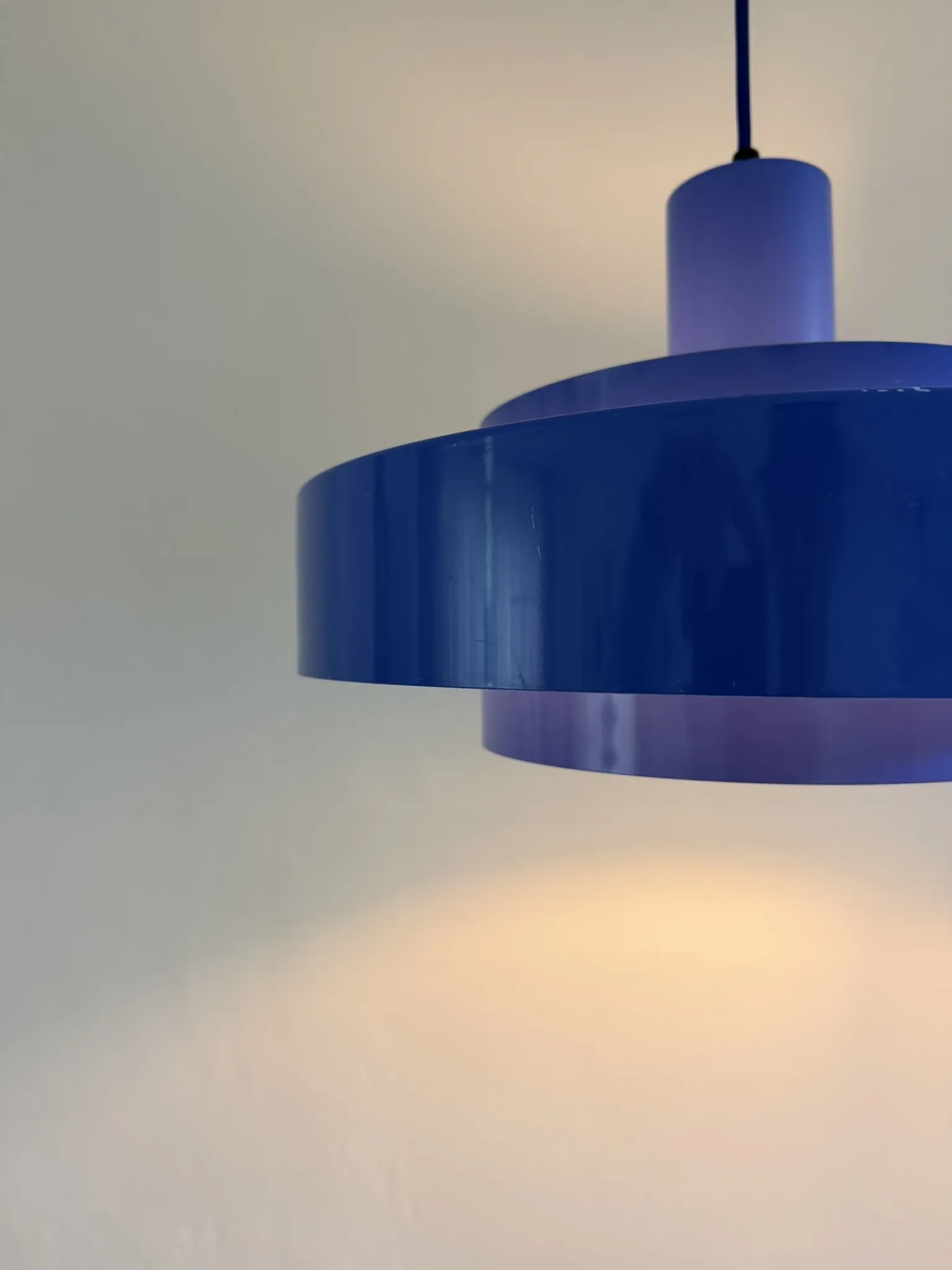 Vintage Fog & Morup Equator - Jo Hammerborg - Danish design lamp - Brutalist style