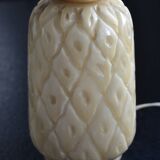 Vintage alabaster pineapple lamp base