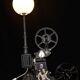 Cinema projector lamp Pathé Lux 1931, atypical industrial.
