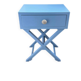 Chevet, bout de canapé bleu Farrow & Ball
