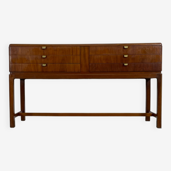 Danish Console wirh drawers in Mahagony 1940s