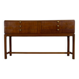 Danish console with drawers in mahogany 1940s
