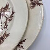 Jules Vieillard Bordeaux dessert plates