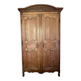 Armoire penderie bois massif