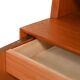 Scandinavian teak bookcase with cabinet, 1950s–1960s