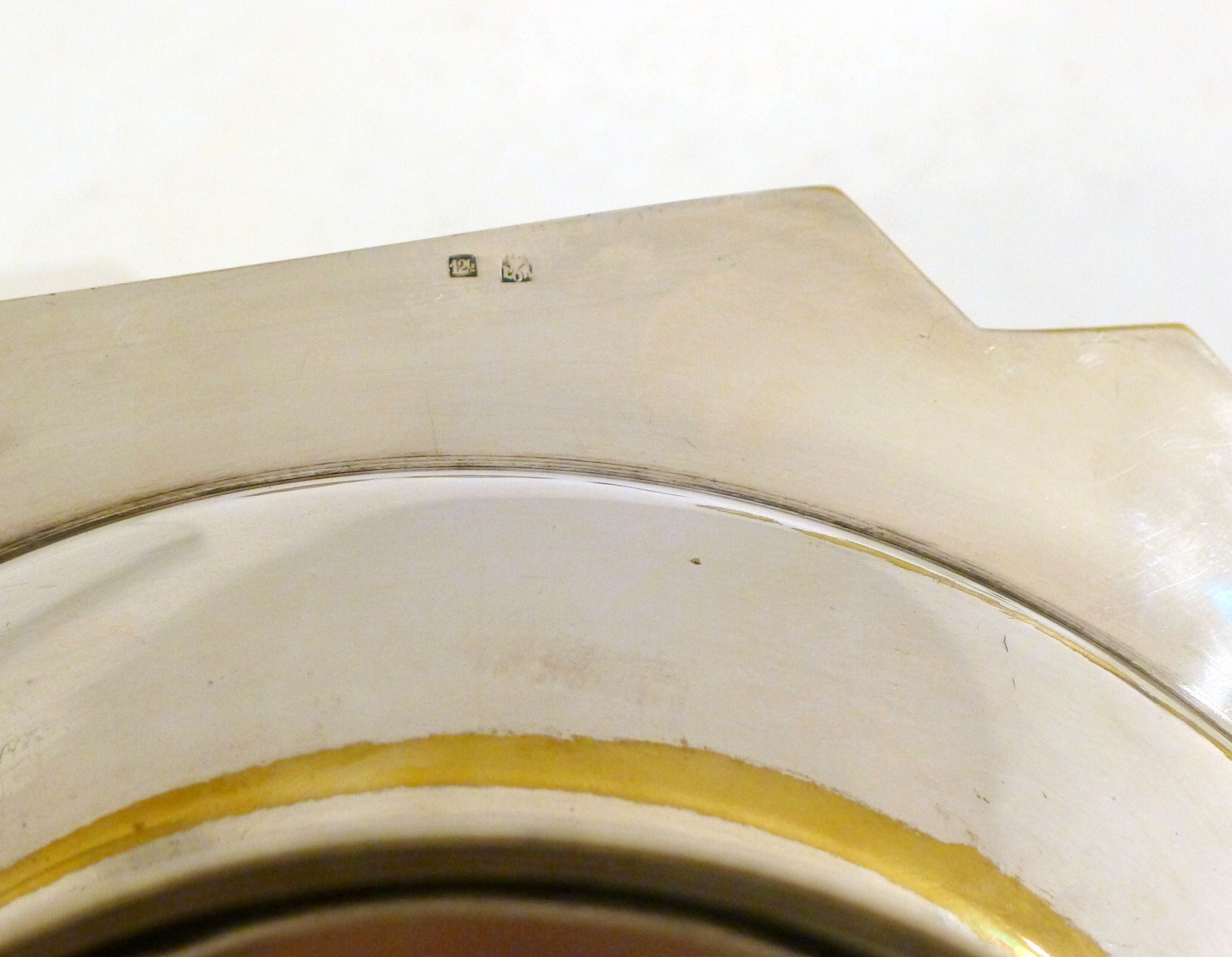 Art Deco silver standing cup