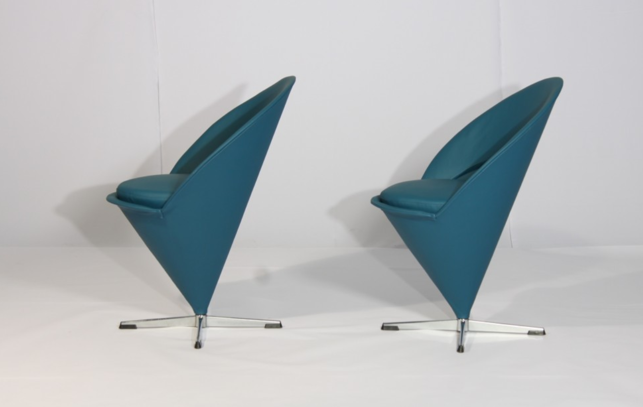 Chair swivel "Cone" by Verner Panton 1960s