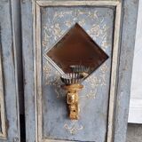 Pair of mirror, wall lamp