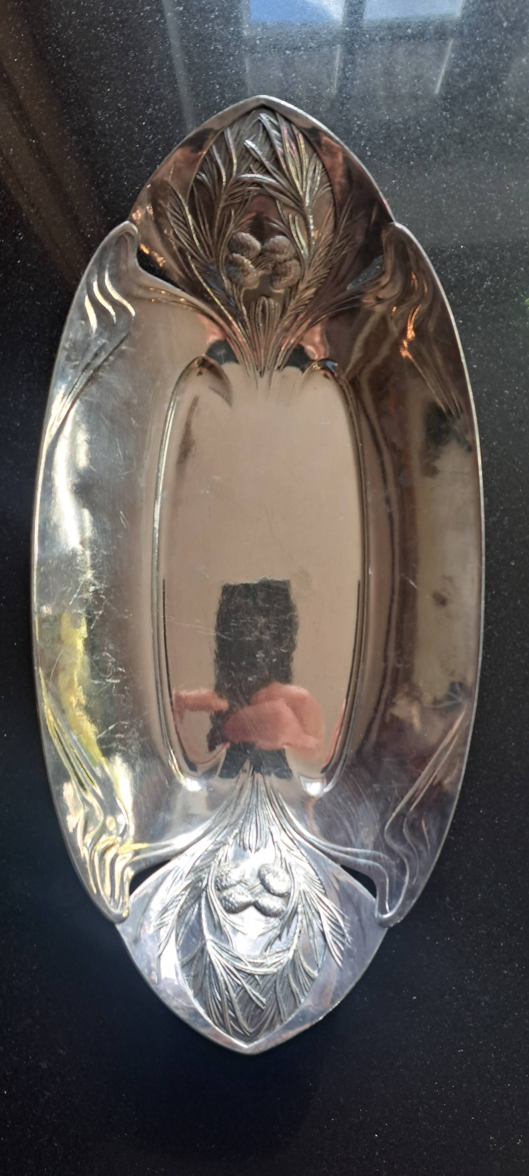 Bread basket gallia art nouveau
