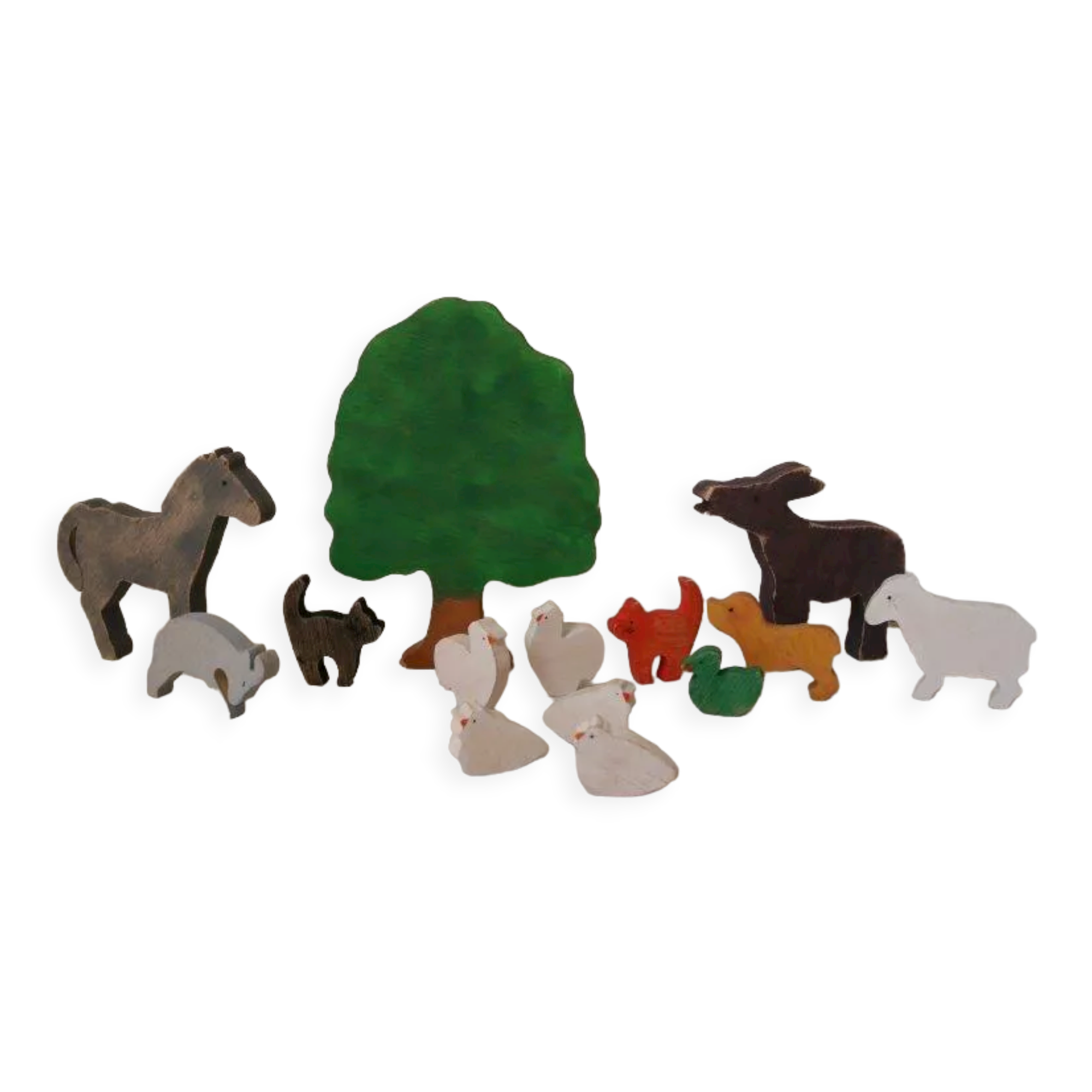 Wooden animals