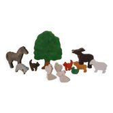 Wooden animals