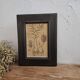Framed Botanical Board Table