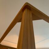 Solid teak canopy bed 160x200