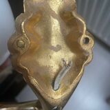 Brass wall lights