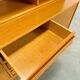 Bibliothèque vintage en teck avec tiroirs