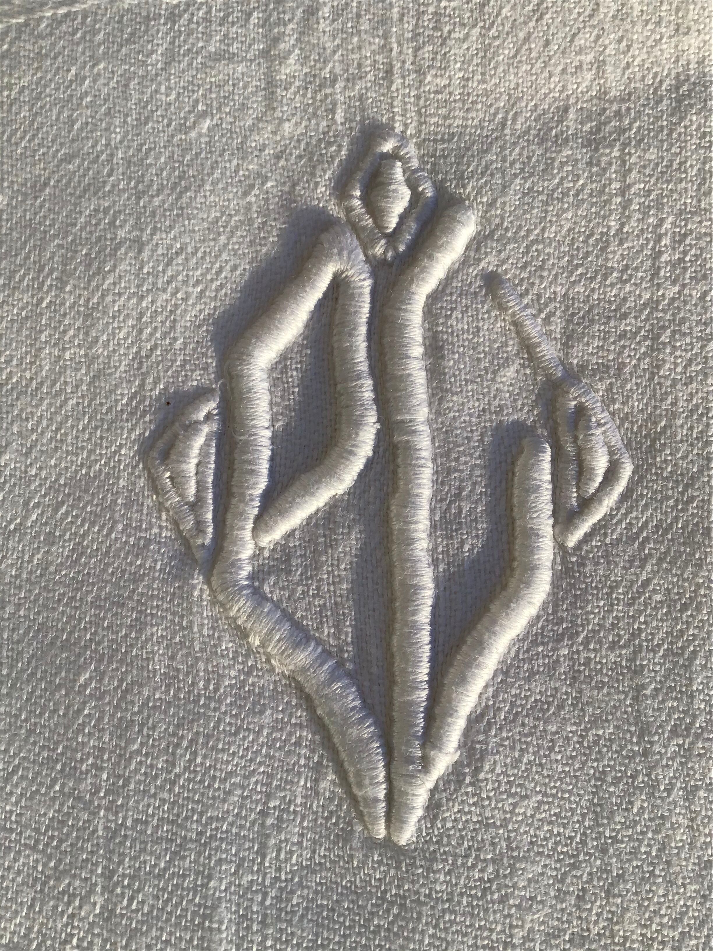 6 pL towels square damask cotton