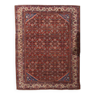 Hand made antique Persian Mahal rug 274cm x 359cm 1900s - 1B212