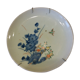 Asian plate with floral decoration