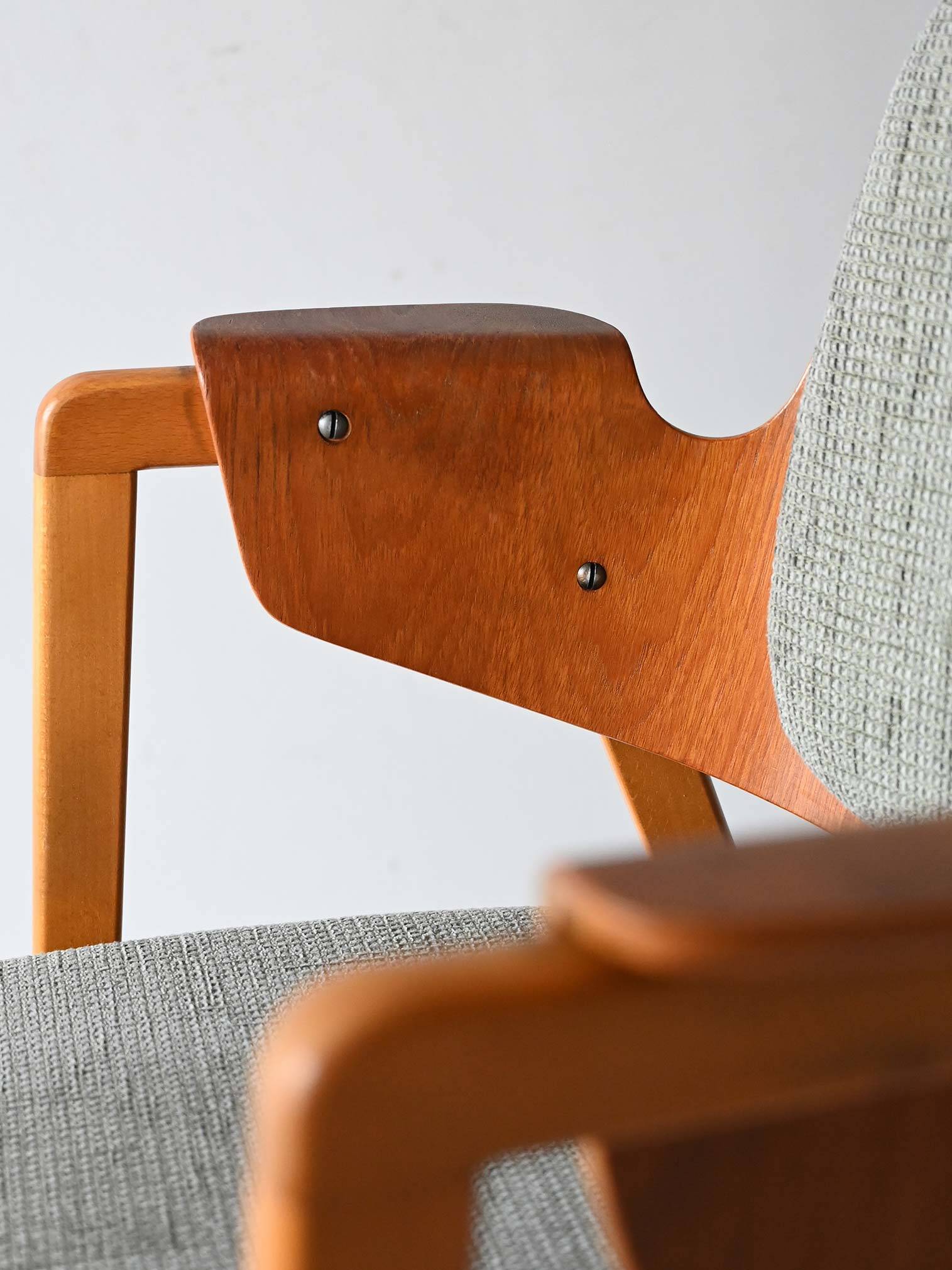1950s/60s Scandinavian Desk Chair in Wood