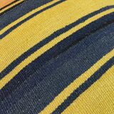 Vintage turkish kilim cushion cover, 60x60 cm