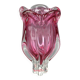 Mid-century pink art glass vase by Josef Hospodka, Czechoslovakia, 1960s.