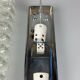 60s 70s wall lamp Limburg Germany Wall Sconce Ice Glass Chrome Space Age