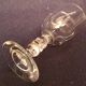7 antique crystal shot glasses
