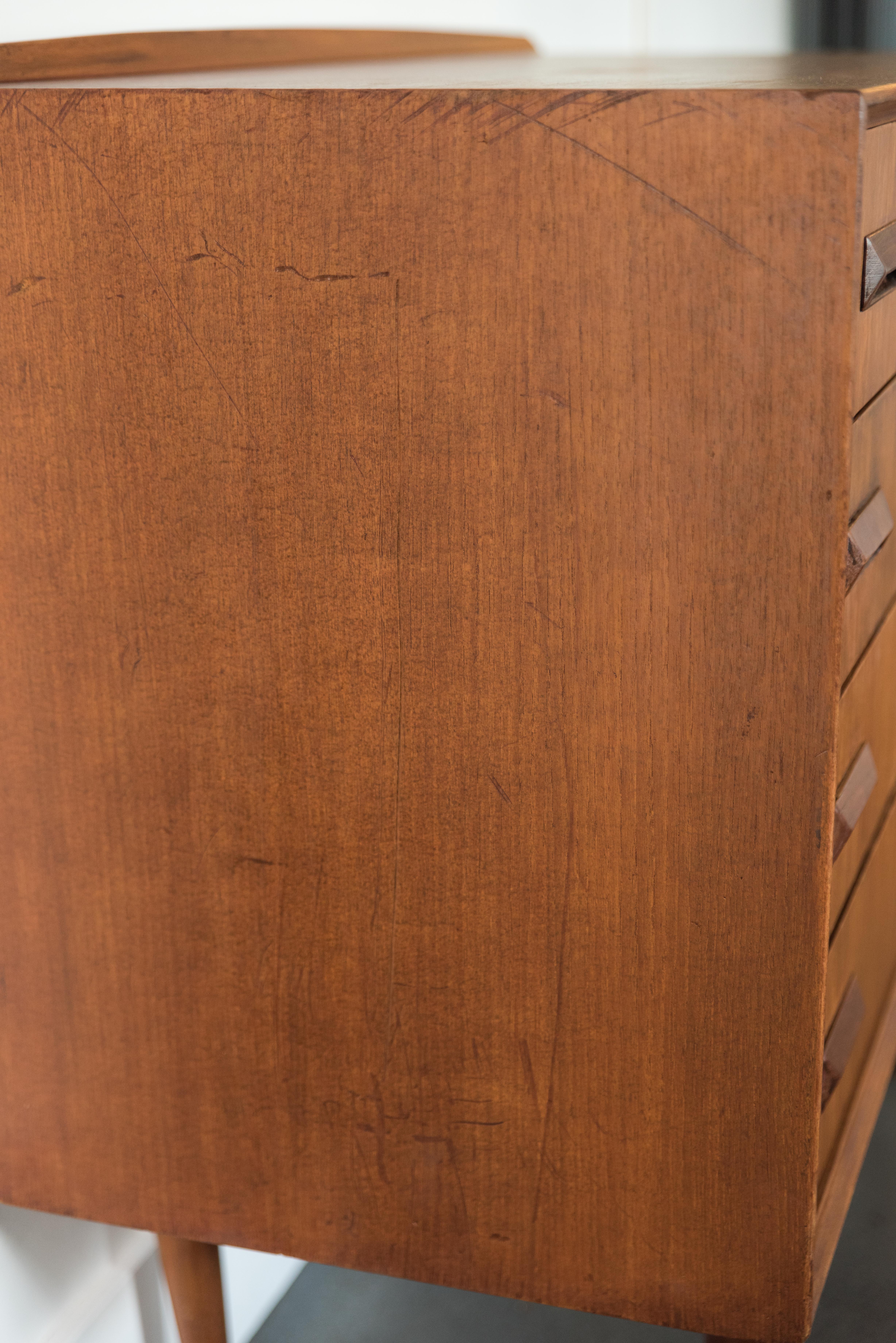 Scandinavian teak dresser