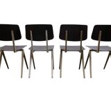 Set of 4 vintage Galvanitas chairs, 1960s