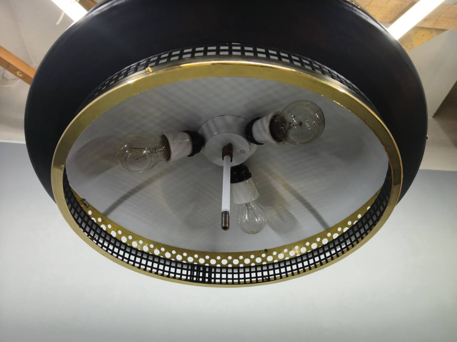 UFO Chandelier by Ludib Bratislava, 1960s