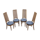 Ensemble de 4 chaises , Jasienica fin des années 60