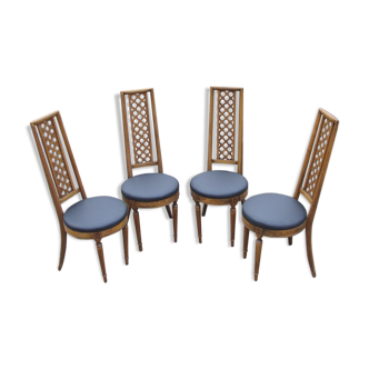 Ensemble de 4 chaises , Jasienica fin des années 60