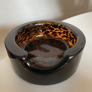 XXL pocket tray Murano 1970 Italian design blown glass