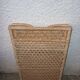 Rattan and wicker folding shelf