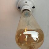 Art deco porcelain ceiling lamp