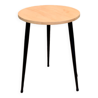 Vintage tripod pedestal table