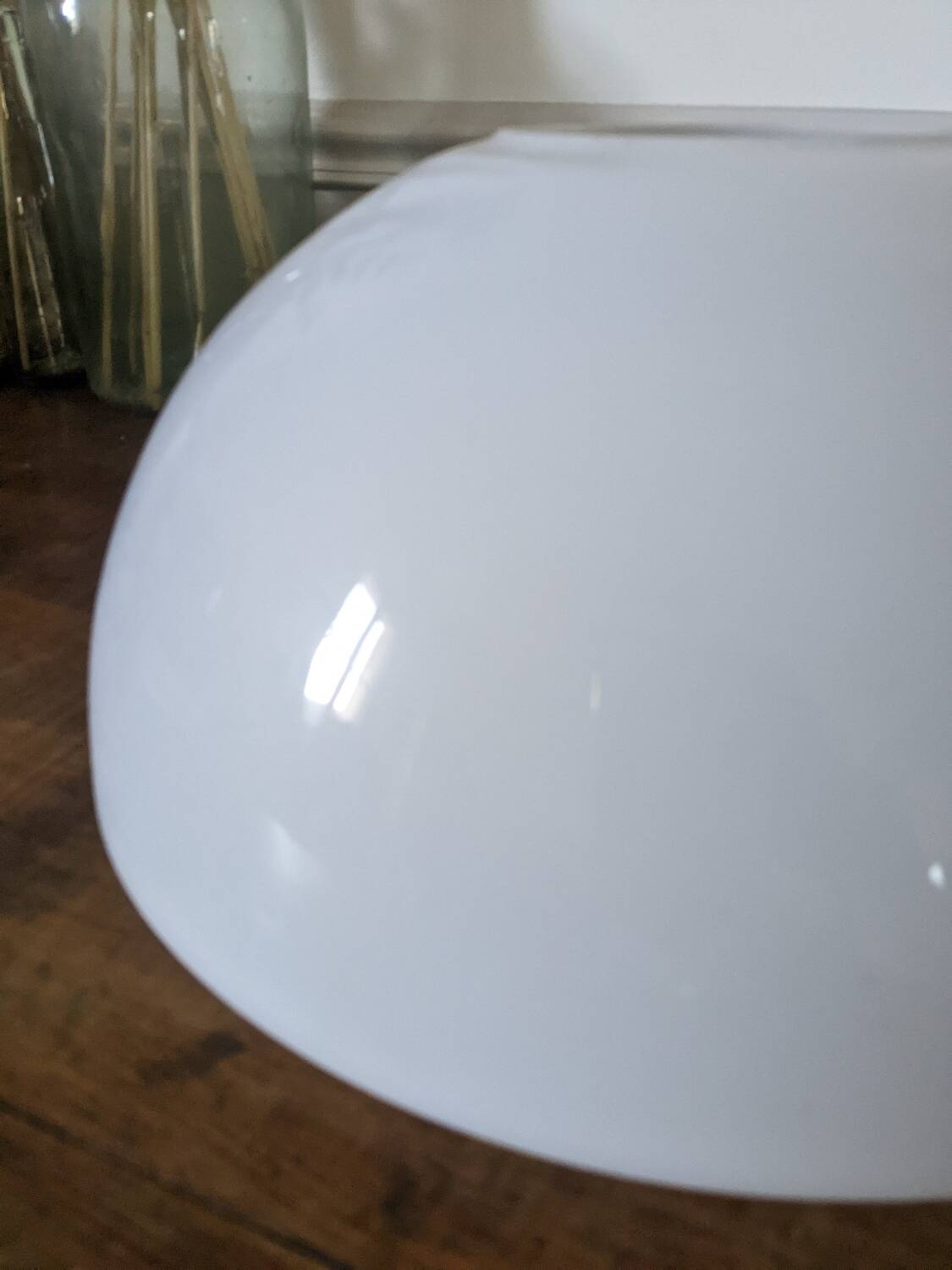 Suspension en opaline