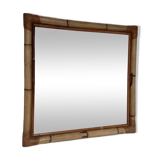 Bamboo mirror 70s
