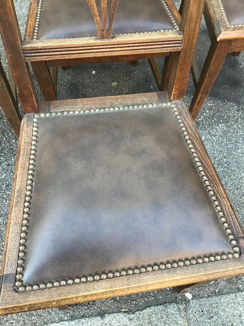 Set of 4 French chairs