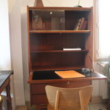 Scandinavian-style teak secretary