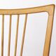 Vintage Magenta Upholstered Beech Dining Chair – Germany, 1960s–1970s