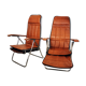Pair of Italian reclining chairs Maule Marga from the 1970s