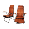 Pair of Italian reclining chairs Maule Marga from the 1970s
