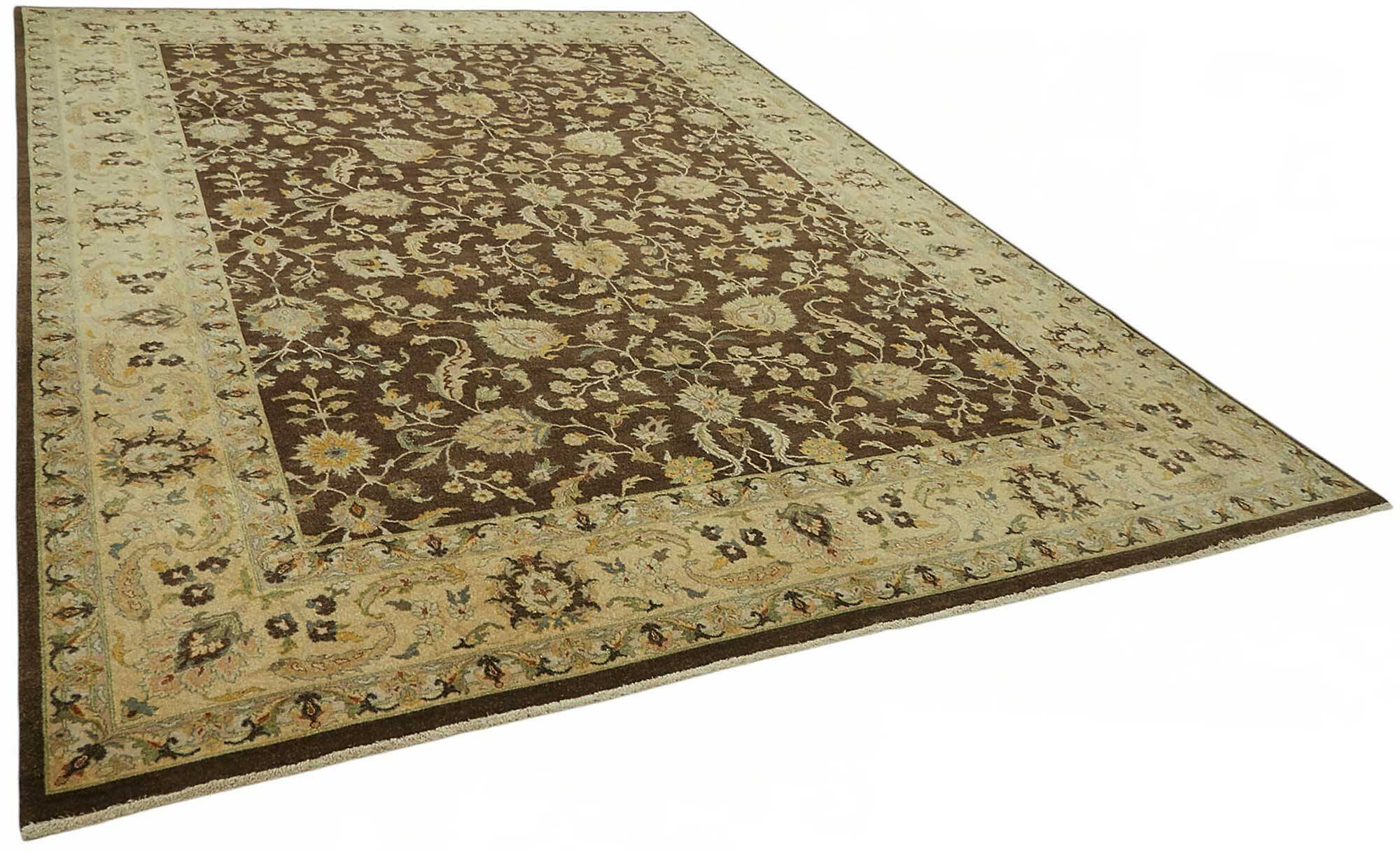 Turkish Handknotted Wool Oushak Rug 278 cm x 374 cm