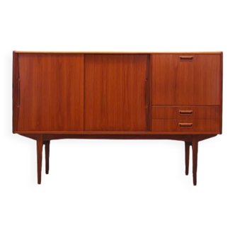 Teak Highboard, Danish design, 1960s, production: Denmark