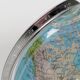 Columbus Duplex illuminated globe on a wooden base, 1980s