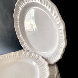 8 assiettes provençales en terre émaillée