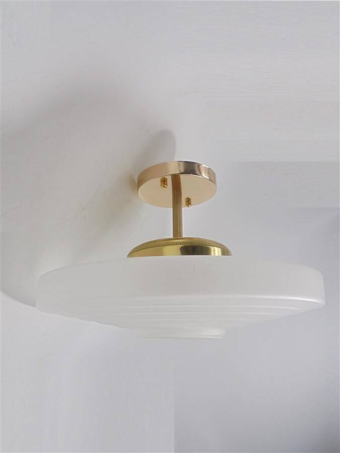 Art deco style ceiling light