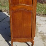 Louis XV style bonnetière in solid cherry wood